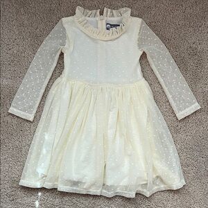 12-18 Month Ele Story Ivory Dress. Worn once.